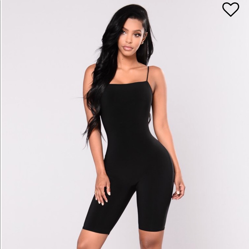 Fashion Nova Aries Cropped Jumpsuit